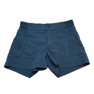 Athleta Womens Nylon Stretch Shorts Size 2‎ Gray